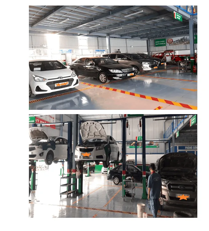 Hình ảnh hoạt động Gara ô tô Thanh Phong 2025